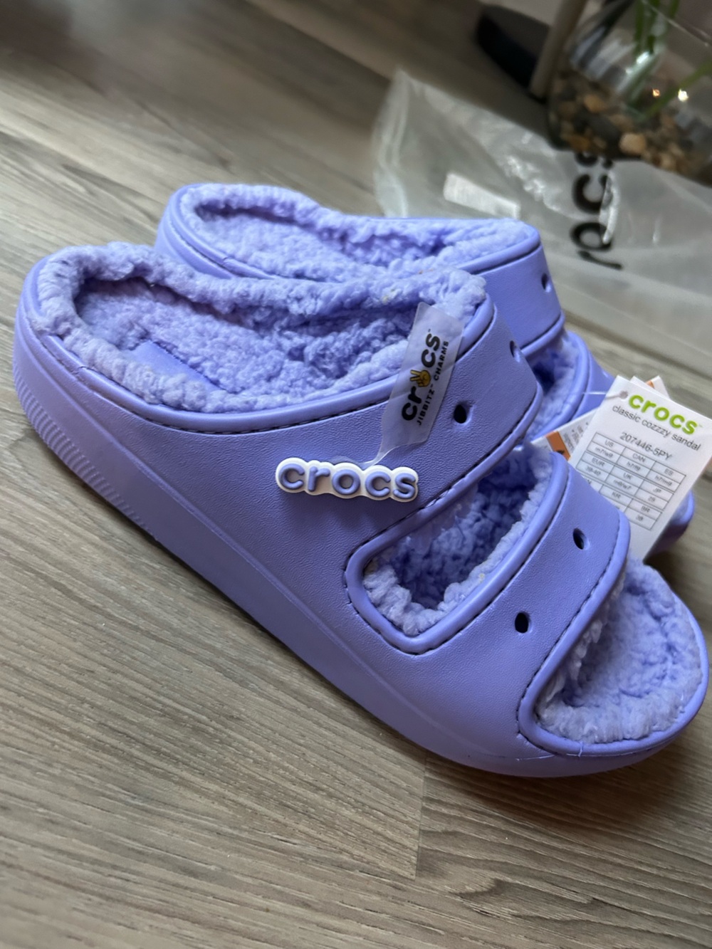 Crocs Classic Cozy Sandals - 9 Women’s